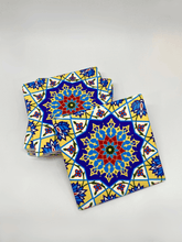 Colorful Moroccan Style Single Coaster Mat